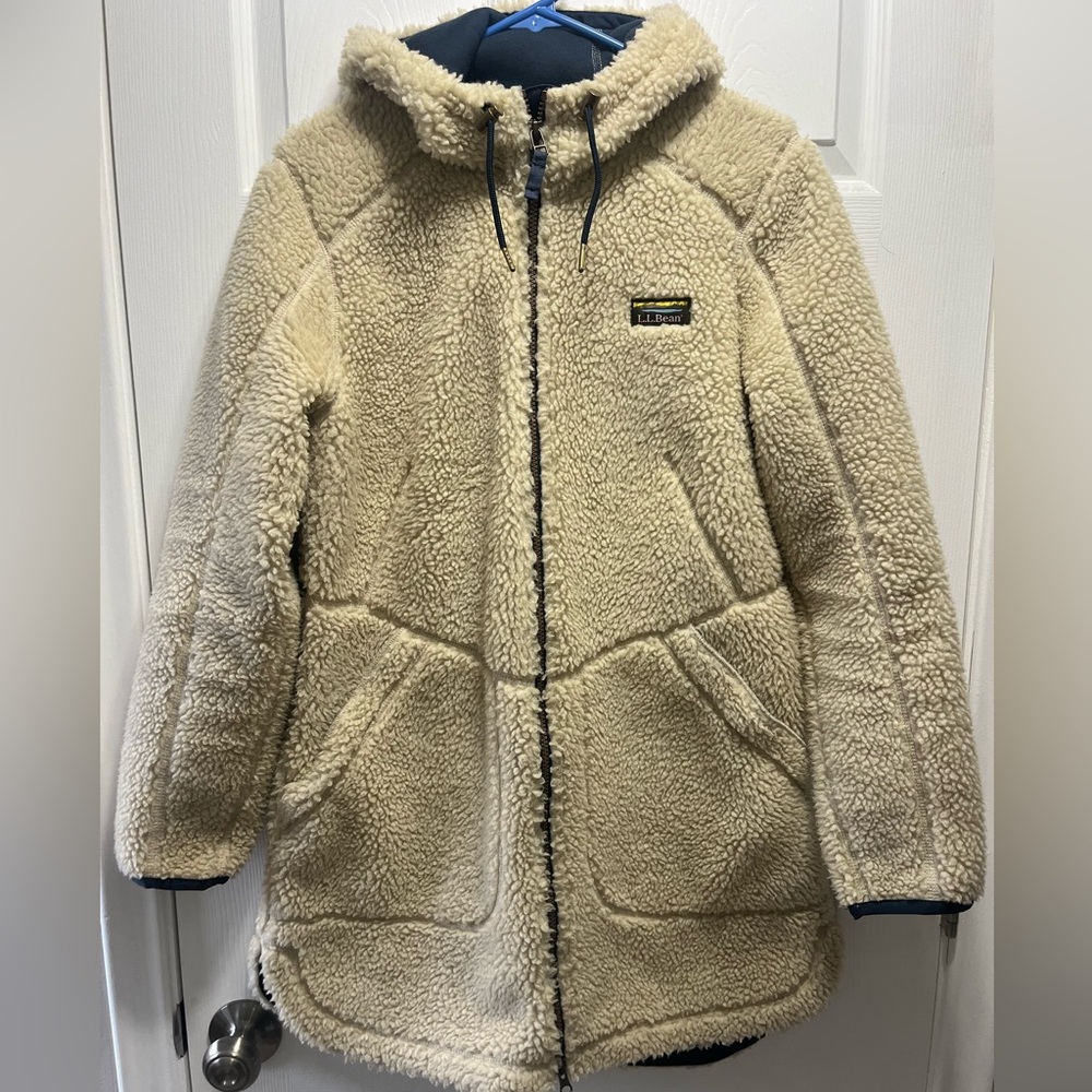 Women’s LL Bean Mountain Pile Fleece Coat